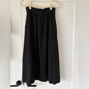 Linenfox Lina Skirt, black